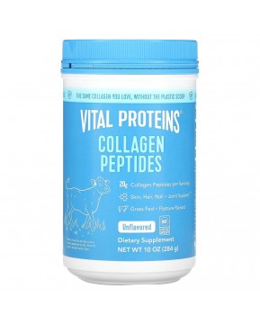 Vital Proteins, Пептиды коллагена, без вкусовых добавок, 284 г Vital Proteins, Пептиды коллагена, без вкусовых добавок, 284 г